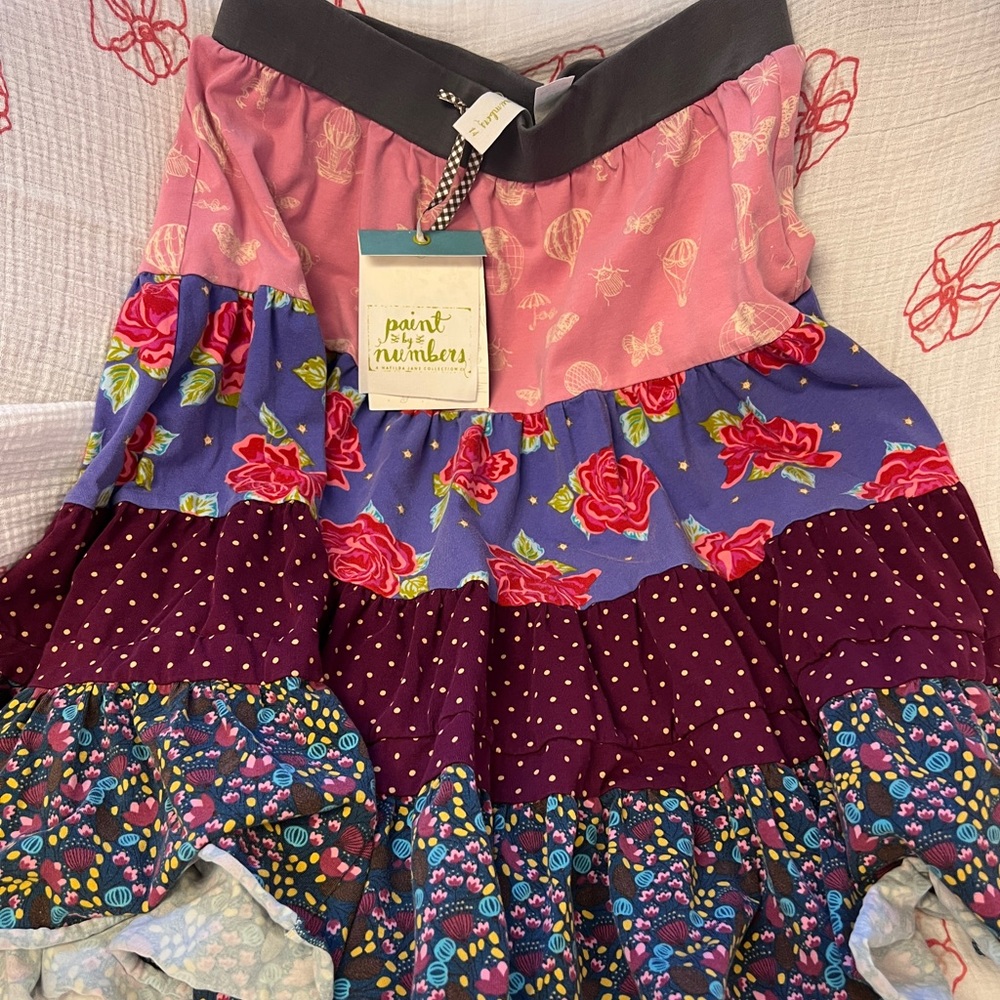 NWT Matilda Jane Paint By Numbers Skirt
